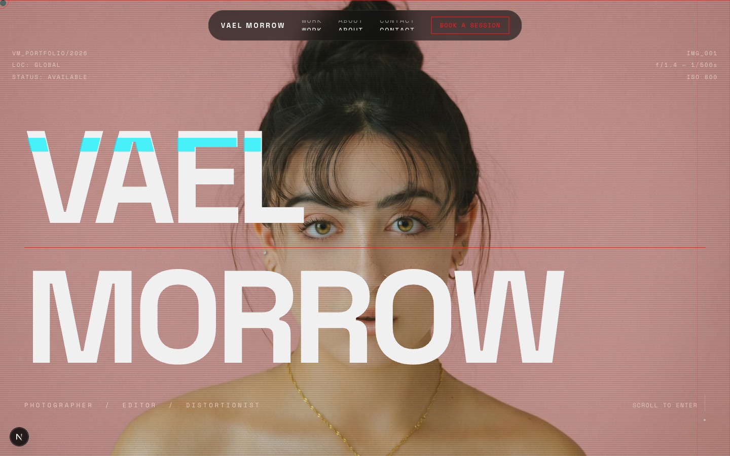 Vael Morrow — Photography that would die in a grid